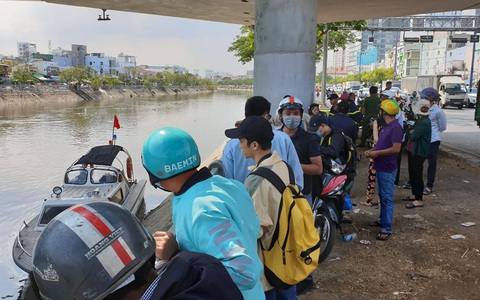 Cặp vợ chồng nhảy kênh Tàu Hủ mất tích