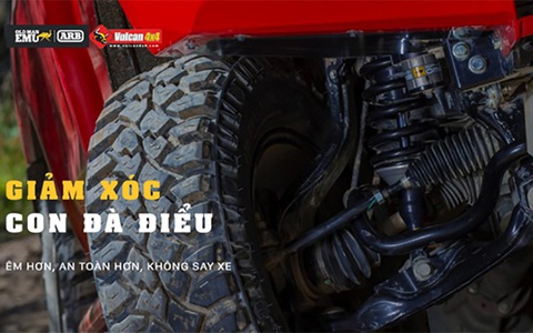 Giảm xóc con đà điểu, tiếp chiêu mọi địa hình