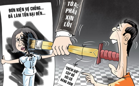 Nhận cái kết đắng vì 'chém gió' cặp bồ với hàng xóm