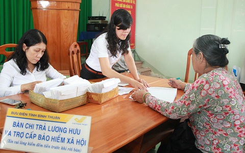 Đề xuất tăng 15% lương hưu, trợ cấp bảo hiểm xã hội từ năm 2022