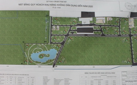Phân định nguồn vốn, đề xuất hình thức đầu tư và xây dựng sân bay Phan Thiết