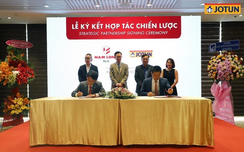 Tập đoàn sơn Jotun và Nam Long chính thức ký kết hợp tác chiến lược
