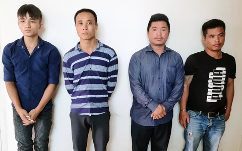 Bắt nhóm 4 người cho vay nặng lãi, xiết nợ nhà đất người dân