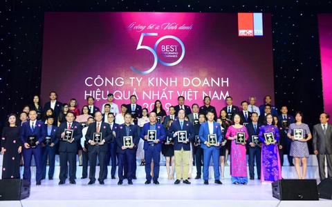 Chính thức công bố TOP 50 công ty kinh doanh hiệu quả năm 2019