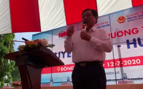 Bài phát biểu truyền cảm hứng thu hút thí sinh của bí thư Tỉnh ủy Đồng Tháp