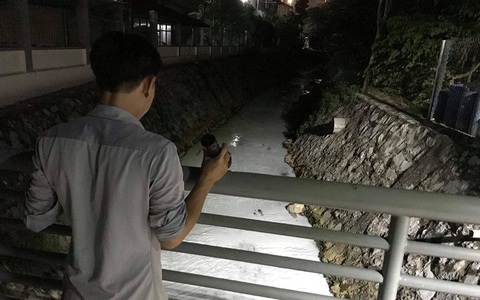 Phát hiện nguyên nhân con suối đổi thành màu trắng sữa