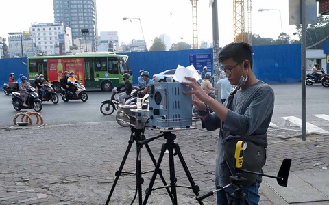 TP.HCM vẫn đo ô nhiễm bằng thủ công