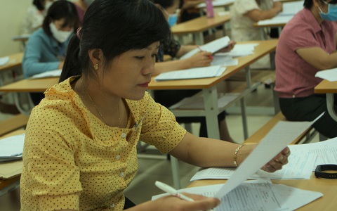 Môn văn chỉ có 2 điểm 10, một thí sinh ở Nam Định có bài thi dài 12 trang
