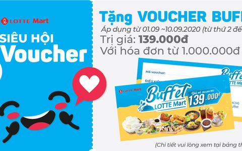 Lotte Mart Gò Vấp: Tưng bừng khuyến mãi ‘Đồng hành cùng bạn, nhẹ gánh chi tiêu’