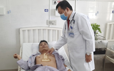 Xuyên đêm cứu sống bệnh nhân vỡ tim hiếm gặp
