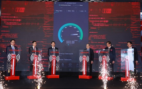 Khu công nghiệp đầu tiên trong toàn quốc có sóng 5G
