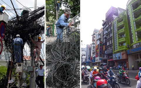 10 năm đưa 'mạng nhện' xuống đất ở TP.HCM