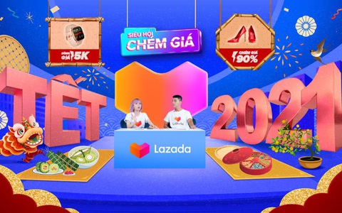 An tâm sắm tết với hàng triệu ưu đãi từ Lazada