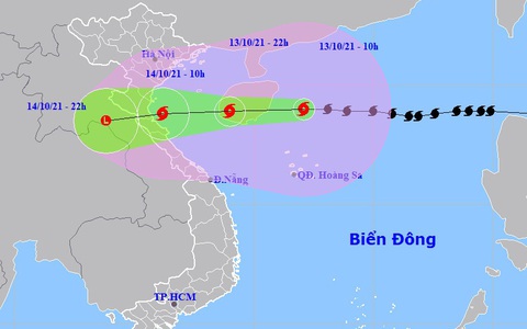 Không khí lạnh ảnh hưởng ra sao tới đường đi bão số 8?