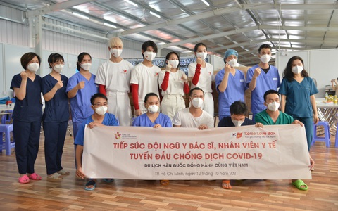 KTO tại Việt Nam chung tay 'tiếp sức’ lực lượng tuyến đầu chống dịch