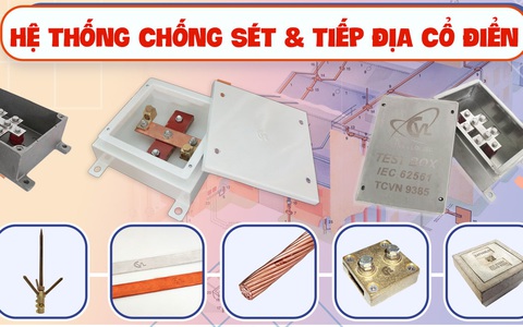 Hộp kiểm tra tiếp địa CVL chuẩn IEC 62561 được kỹ sư cơ điện tin dùng