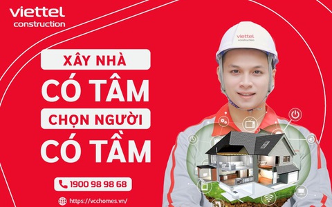 Công trình Viettel dẫn đầu thị trường xây dựng nhà ở trọn gói