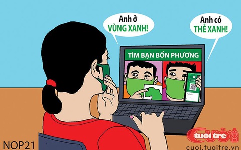 Một màu xanh xanh