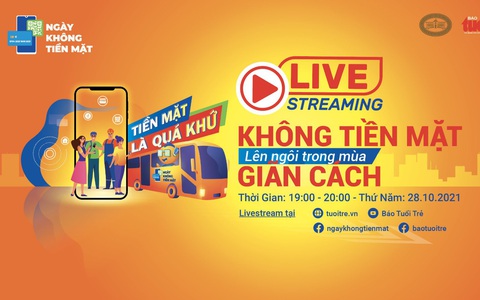 Đón xem livestream, nhận quà tặng 'không tiền mặt'