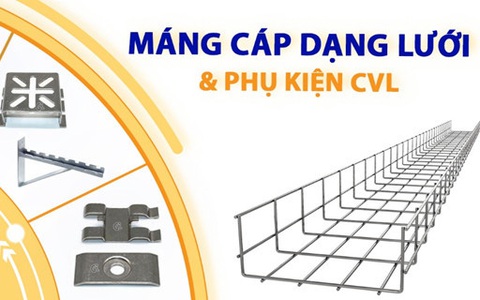 Cát Vạn Lợi sản xuất máng cáp lưới Inox 304 và phụ kiện chuẩn IEC 61537