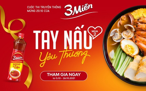 Khởi động Cuộc thi ‘Tay nấu yêu thương’ mùa 2