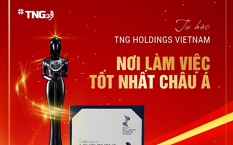 TNG Holdings Vietnam đạt giải thưởng ‘Nơi làm việc tốt nhất châu Á 2021’