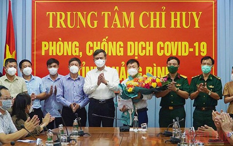 Quảng Bình cử đoàn y tế sang giúp Lào chống dịch COVID-19