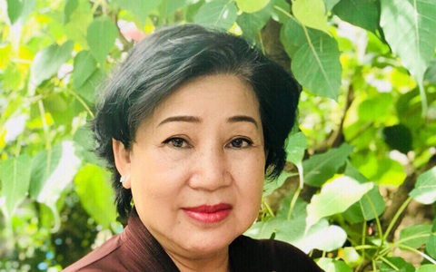 'Mẹ anh Điệp' trong vở cải lương Lan và Điệp qua đời