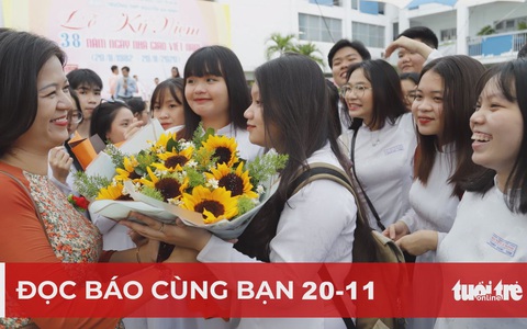 Đọc báo cùng bạn 20-11: Trong gian khó thêm biết ơn thầy cô