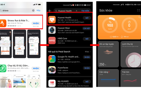 Trải nghiệm ứng dụng STRAVA trên thiết bị đeo Huawei: Rất đáng tiền
