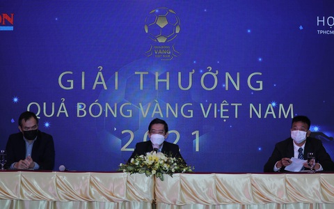 Bầu chọn Quả bóng vàng 2021: Tạm ngưng trao thưởng 3 hạng mục