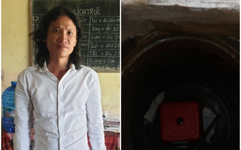 Đào hầm trong nhà để trốn truy nã hơn một năm trời