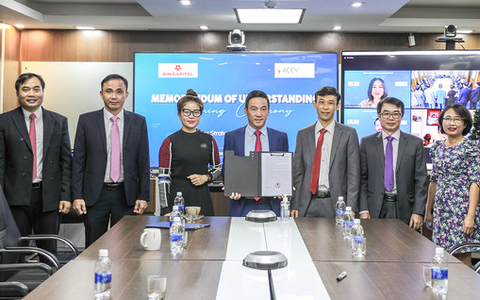 Tập đoàn DIN CAPITAL và ACCV ký kết Biên bản ghi nhớ hợp tác cùng phát triển