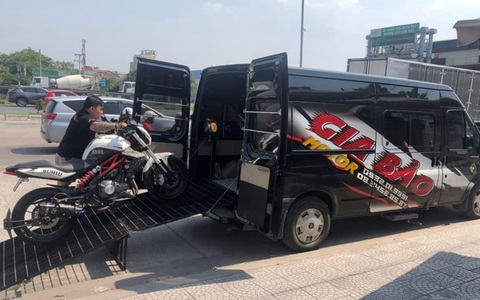 Chở thuê xe máy cũ: bị truy tố