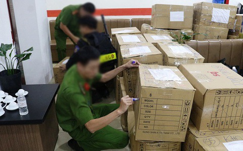 20 thỏi kim loại màu vàng tạm giữ tại Công ty Alibaba không phải là vàng
