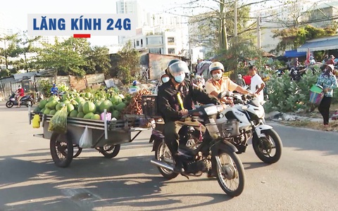 Lăng kính 24g: Mạnh tay xử phạt xe tự chế bán hàng rong