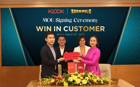 Sun World và Klook công bố quan hệ đối tác chiến lược, thúc đẩy du lịch trong nước