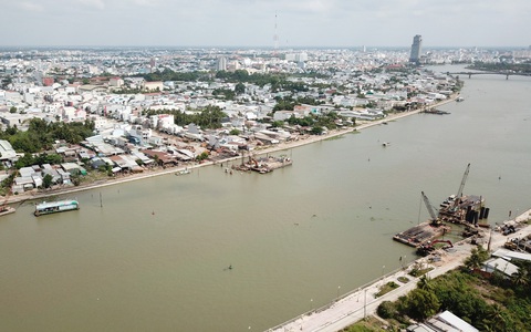 Cần Thơ sụt lún nhanh nhất ở miền Tây
