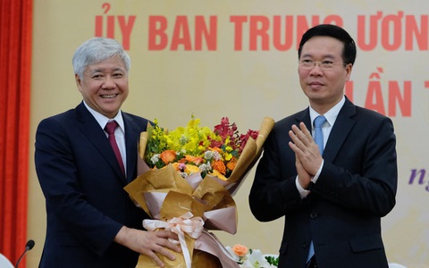 Ông Đỗ Văn Chiến giữ chức Chủ tịch Ủy ban Trung ương Mặt trận Tổ quốc Việt Nam