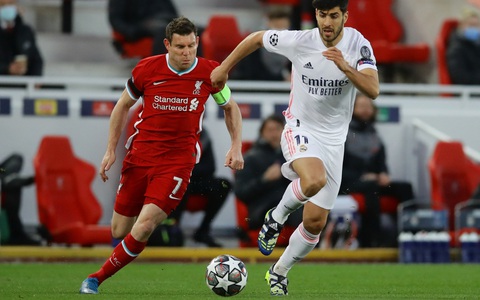 James Milner: 'Liverpool rõ ràng là đội hay hơn'