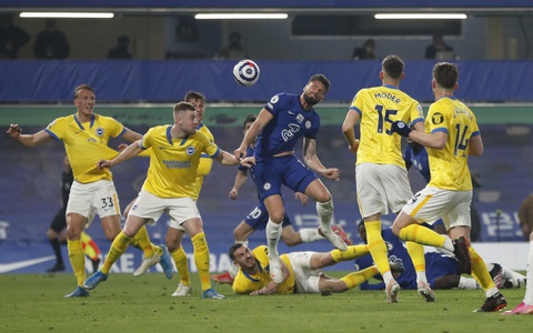 Brighton chơi tử thủ, Chelsea đành bó tay