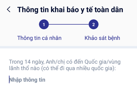 Không đi đâu có cần khai báo y tế? Cạnh nhà có người bệnh, khai báo như thế nào?