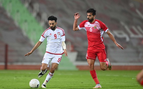 Đá giao hữu chuẩn bị vòng loại World Cup: UAE 'vùi dập' Jordan