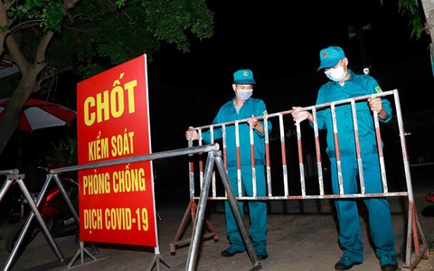 Lập 9 chốt kiểm soát COVID-19 ở cửa ngõ tỉnh Vĩnh Phúc