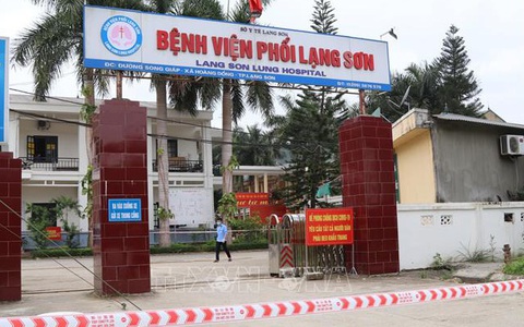 Phong tỏa Bệnh viện Phổi Lạng Sơn