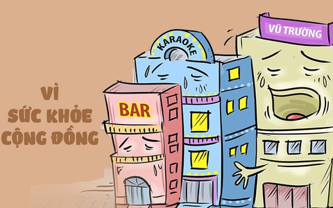 Coi chừng nhà hàng karaoke "'ve sầu thoát xác'