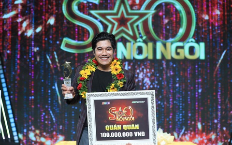 Bùi Công Danh đăng quang quán quân 'Sao nối ngôi' 2021 với điểm tuyệt đối