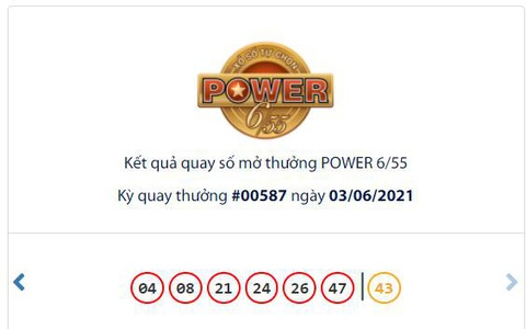 Vé số độc đắc trúng 58 tỉ đồng được mua tại Vinmart+