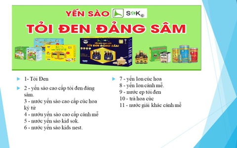 Yến sào SOK với solagan 'Khơi dậy ý thức'