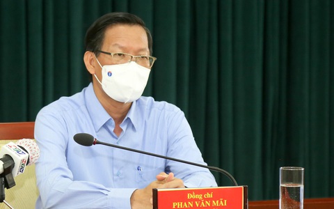 Phó bí thư Phan Văn Mãi: Có thể áp dụng các biện pháp theo chỉ thị 12 thêm 1-2 tuần
